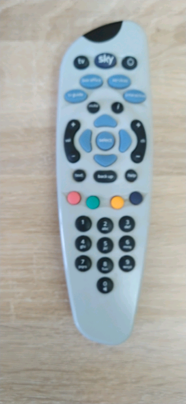 Used Sky Box and Remote Control plus sky cable
