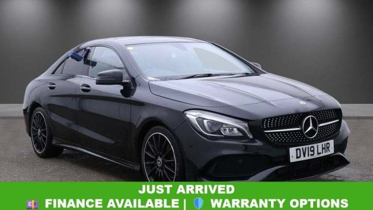 2019 Mercedes-Benz CLA CLA 200 AMG Line Night Edition Plus 4dr SALOON PETROL Manual