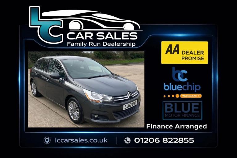 2012 CITROEN C4 1.6 VTi VTR+ - only 43,000 miles - full Citroen service history 