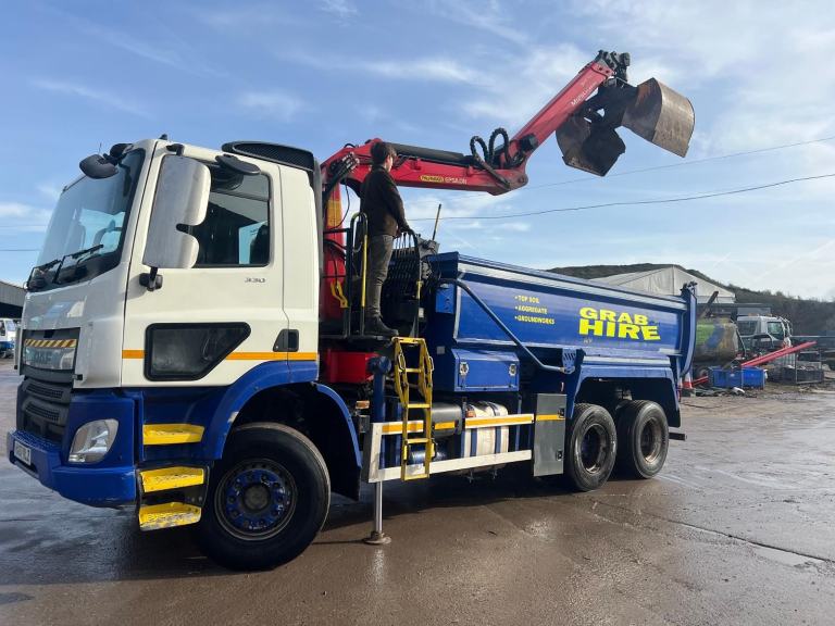 DAF TRUCKS CF 330 6x4 palfinger grab, choice of 2 , 241,664 km 