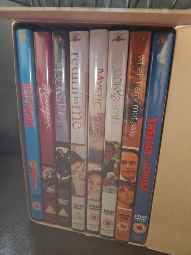 MGM Romantic Comedy DVD Pack - 8 Disc Set, New & Sealed