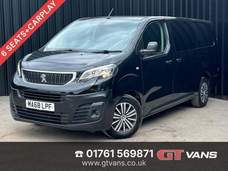 2018 Peugeot Expert 2.0 BlueHDi 1400 Professional Long Crew Van LWB Euro 6 (s/s) 6dr (6 Seat) PAN...