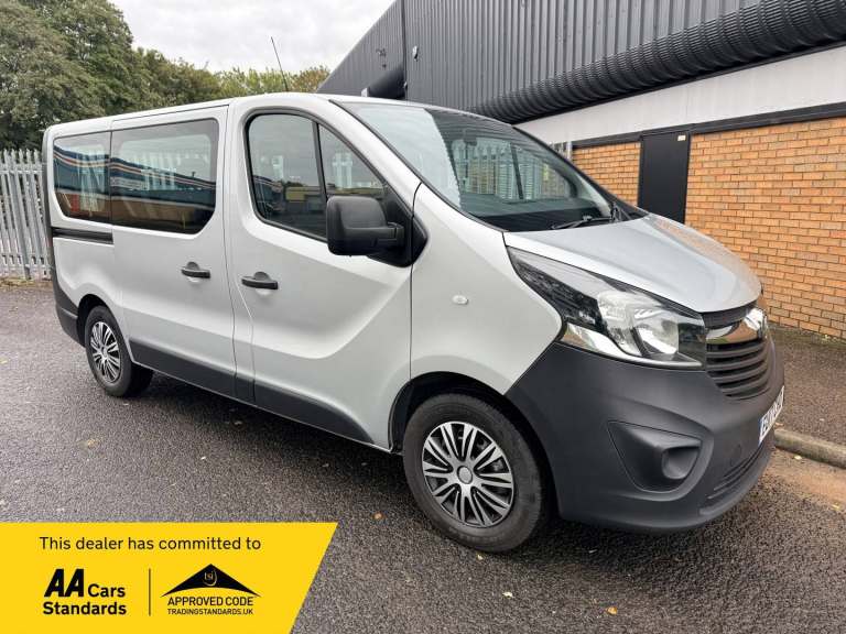 2017 Vauxhall Vivaro 1.6 CDTi 2900 BiTurbo ecoFLEX Combi Van Diesel Manual