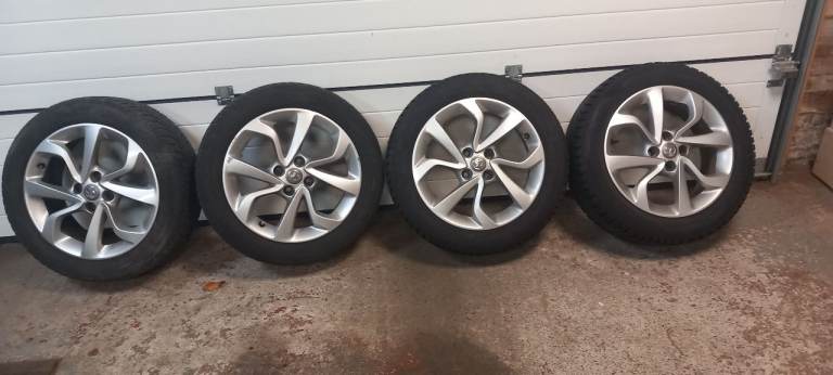 Vauxhall Corsa Alloy Wheels and Winter Tyres 