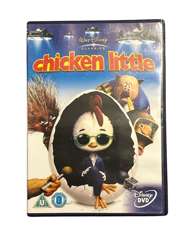 Walt Disney Chicken Little U Rated DVD FILM Kids Family Childrens Movie Rainy Sofa Days VGC