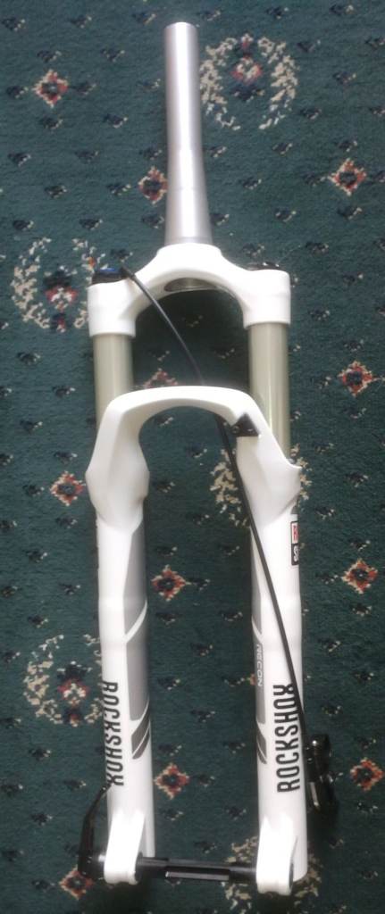Rockshox recon TK gold 27.5 100mm travel remote lock out fork as new