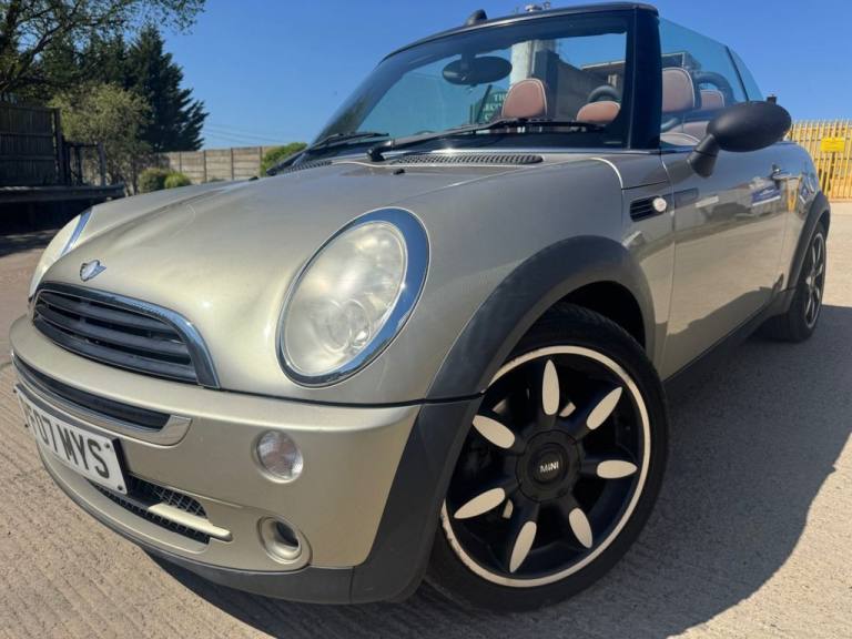 MINI ONE SIDEWALK CONVERTIBLE 1.6*LOW MILEAGE*ONLY 69,000 MILES*FULL MOT*LEATHER