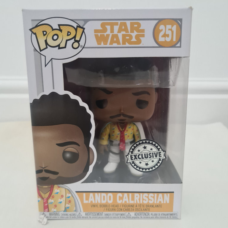 Star wars Funkopop toy Lando carlrissian 251 (Vaulted)