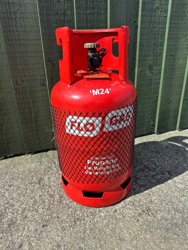*FULL Brand New* Flogas 6kg Propane Gas Bottle Caravan Motorhome 