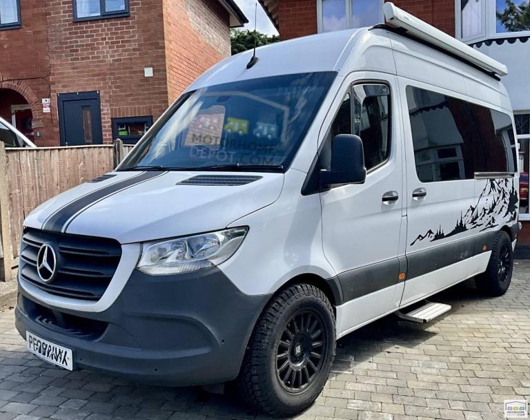 Mercedes Sprinter Swamper Style 2 Berth Campervan For Sale 