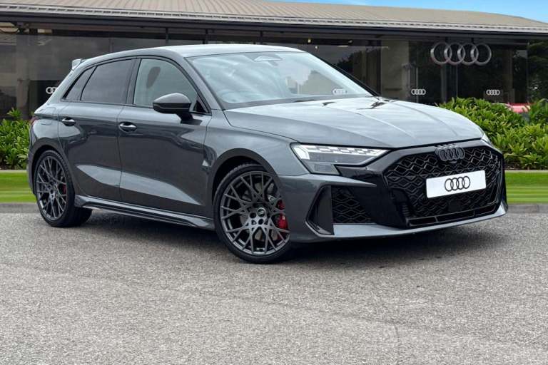 2025 Audi RS3 2.5 TFSI Carbon Black Sportback S Tronic quattro Euro 6 (s/s) 5dr Hatchback Automatic