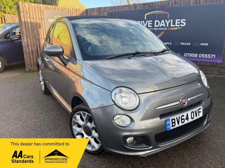 2015 Fiat 500 1.2 500 C S Semi-Auto 2dr Convertible Petrol Automatic