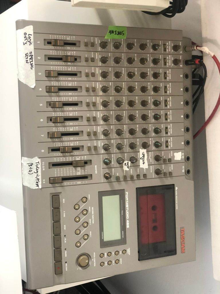 Tascam 488 mki 4-track Tape Machine/Recorder