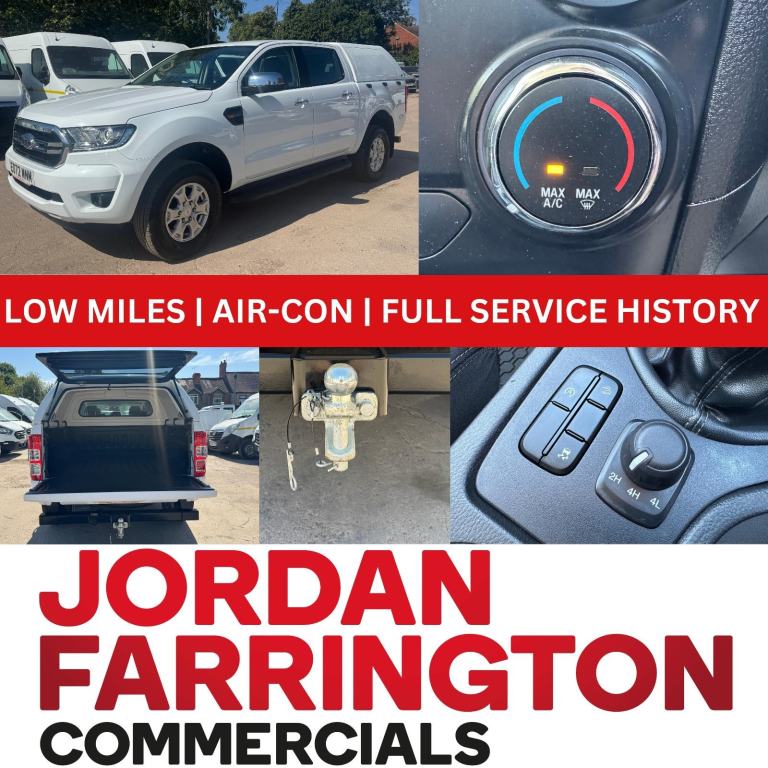 2022 72 reg FORD RANGER XLT 2.0 AWD PICK UP TRUCK 1 OWNER LOW MILES EURO 6 
