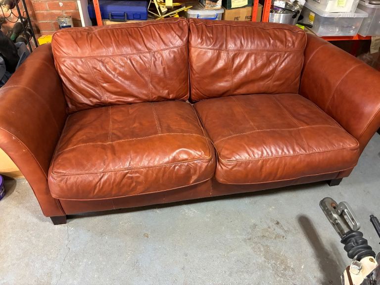 Two matching sofas