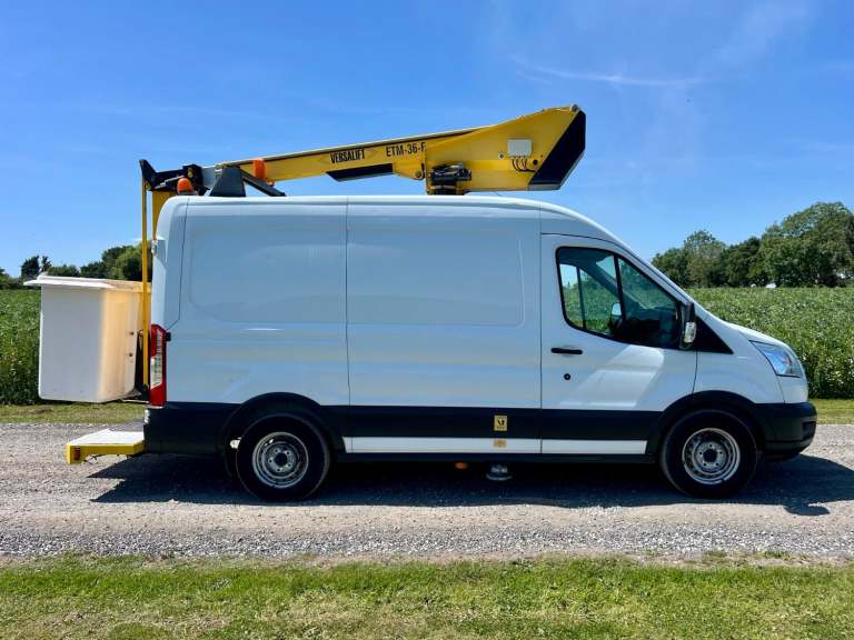 FORD TRANSIT 2.2 TDCi 350 VERSA LIFT VAN MOUNTED ACCESS PLATFORM 2015 NO VAT