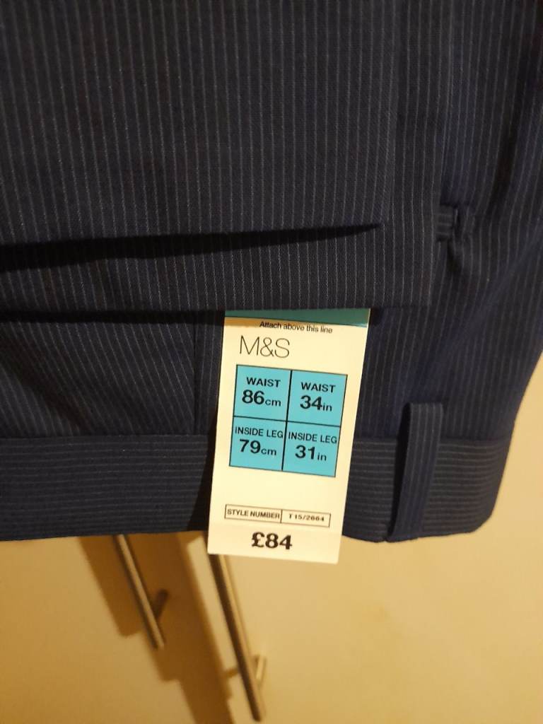 Job lot trousers and suit jackets 