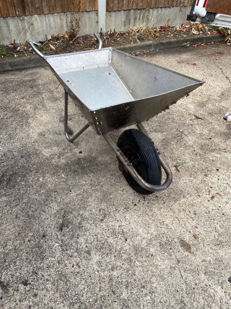 Galvanised Wheelbarrow – Good Condition