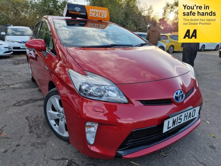 2015 Toyota Prius 1.8 Hybrid Automatic 5dr 5 Seats Hatchback Petrol/Electric Hybrid Automatic