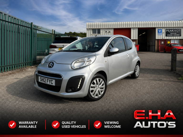 Citroen, C1, Hatchback, 2012, Manual, 998 (cc), 3 doors