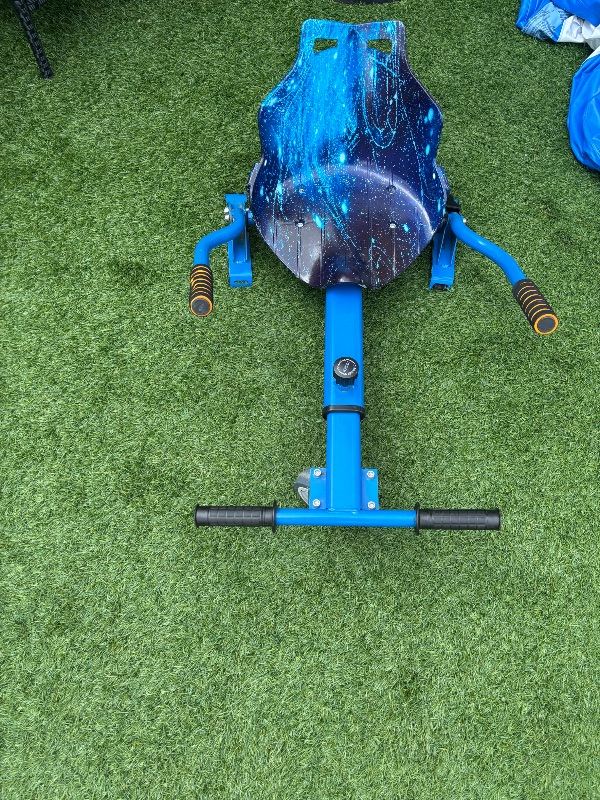Hoverboard Go-Kart Seat Attachment – Blue, Good Condition
