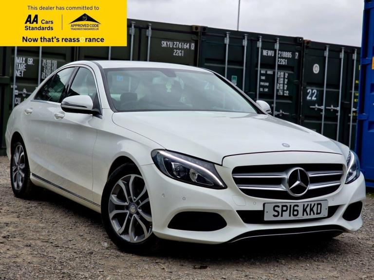 2016 Mercedes-Benz C Class 2.0 C200 Sport Saloon 4dr Petrol 7G-Tronic+ Euro 6 (s/s) (184 ps) Salo...