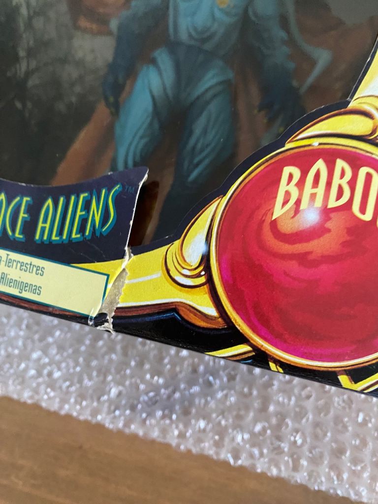 Vintage 1993 Bandai Mighty Morphin Power Rangers Evil Space Aliens Baboo 2210