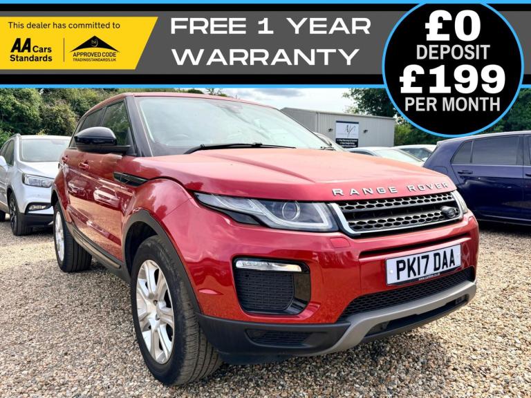 LAND ROVER RANGE ROVER EVOQUE 2.0 TD4 SE Tech SUV 5dr Diesel Manual 4WD Euro 6