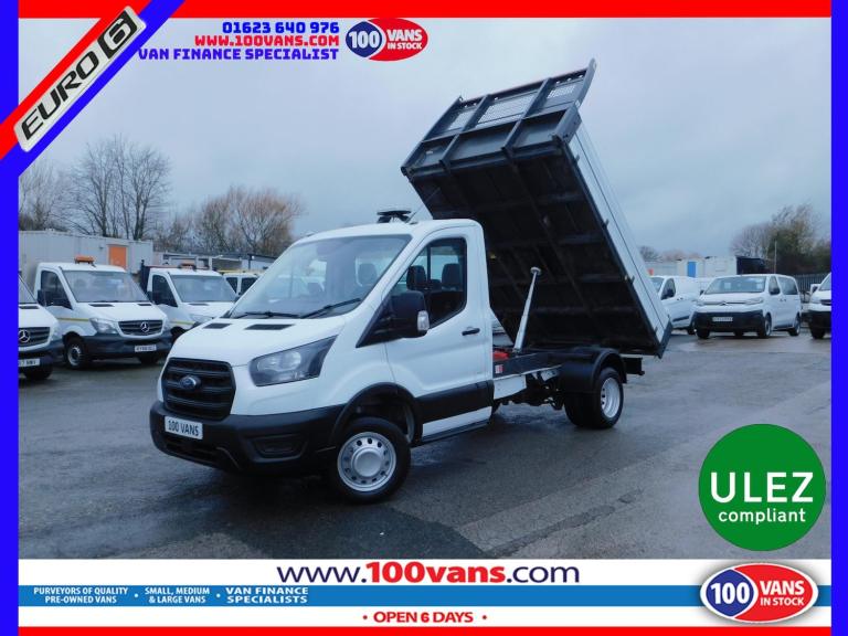 2022 Ford Transit 2.0 350 EcoBlue Leader Tipper 2dr Diesel Manual RWD L2 Euro 6 (s/s) (1-Stop CHA...
