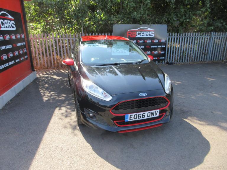 2016 Ford Fiesta 1.0 EcoBoost 140 Zetec S Black 3dr HATCHBACK Petrol Manual