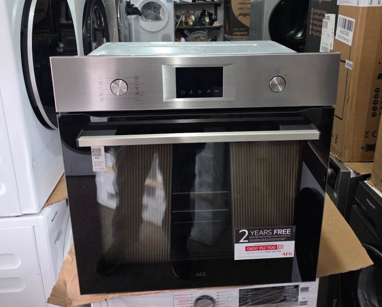 AEG 6000 Series SenseCook Electric Single Oven £599rrp!