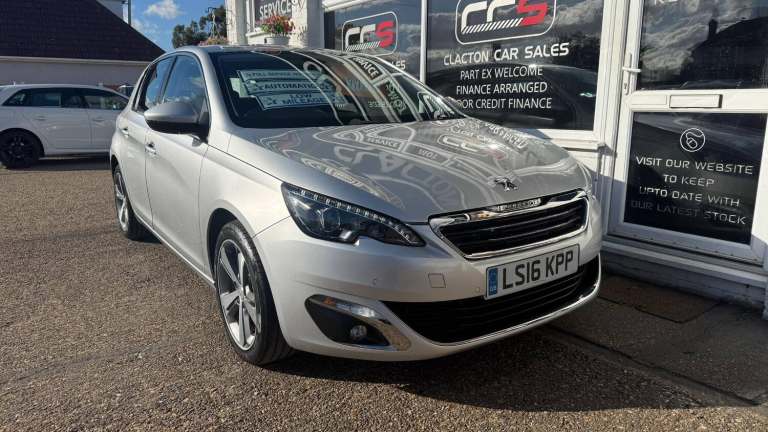 2016 Peugeot 308 1.2 PureTech Allure Hatchback 5dr Petrol EAT Euro 6 (s/s) (130 ps) Hatchback Pet...