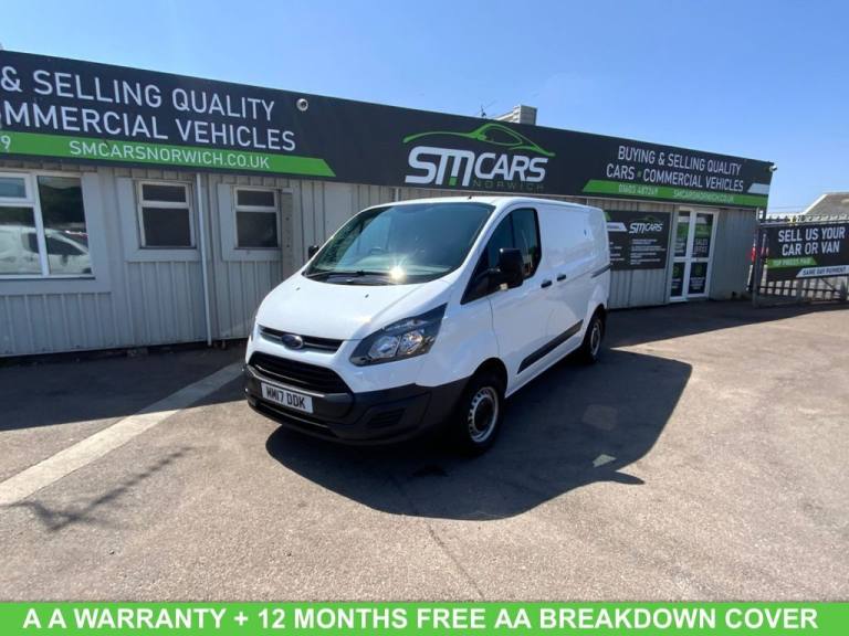 2017 Ford Transit Custom 2.0 TDCi 290 Panel Van 5dr Diesel Manual L1 H1 (157 g/km, 104 bhp) Panel...