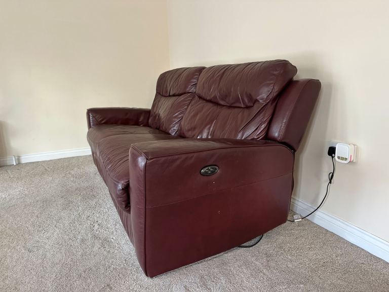 Electric Reclining Sofa Free