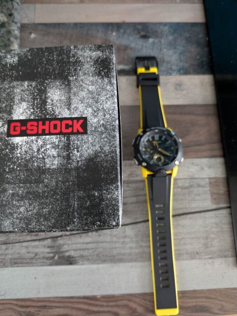 G-Shock Watch - Black and Yellow, As Good As New