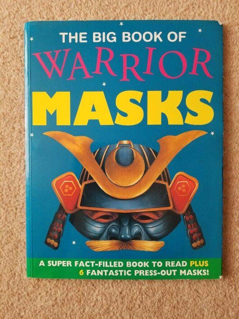 PRESS-OUT (wearable) WARRIOR MASKS with educational historical info and illustrations