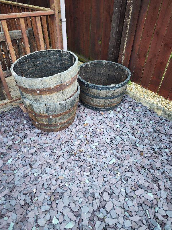 Whiskey barrels for sale 