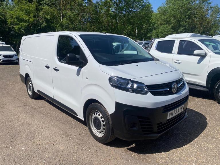 2023 73 Reg Vauxhall Vivaro Prime LWB 1.5 Turbo D Euro6 Air Conditioning +VAT