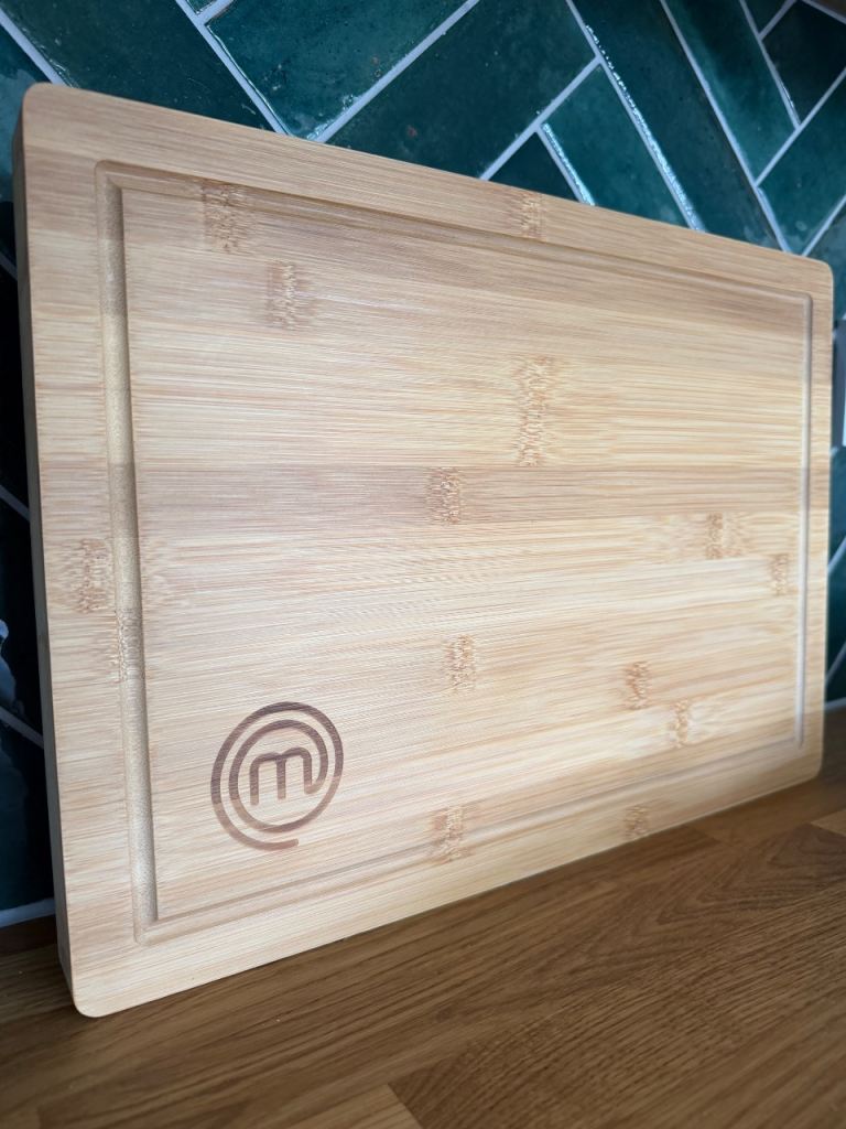 MasterChef Bamboo Chopping Board – Brand New