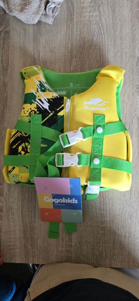 Gogokids Kids Swim Vest Float Jacket Size Small Buckles Straps