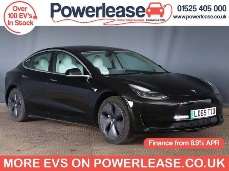 2019 Tesla Model 3 Standard Range Plus Saloon 4dr Electric Auto RWD (241 bhp) Saloon Automatic