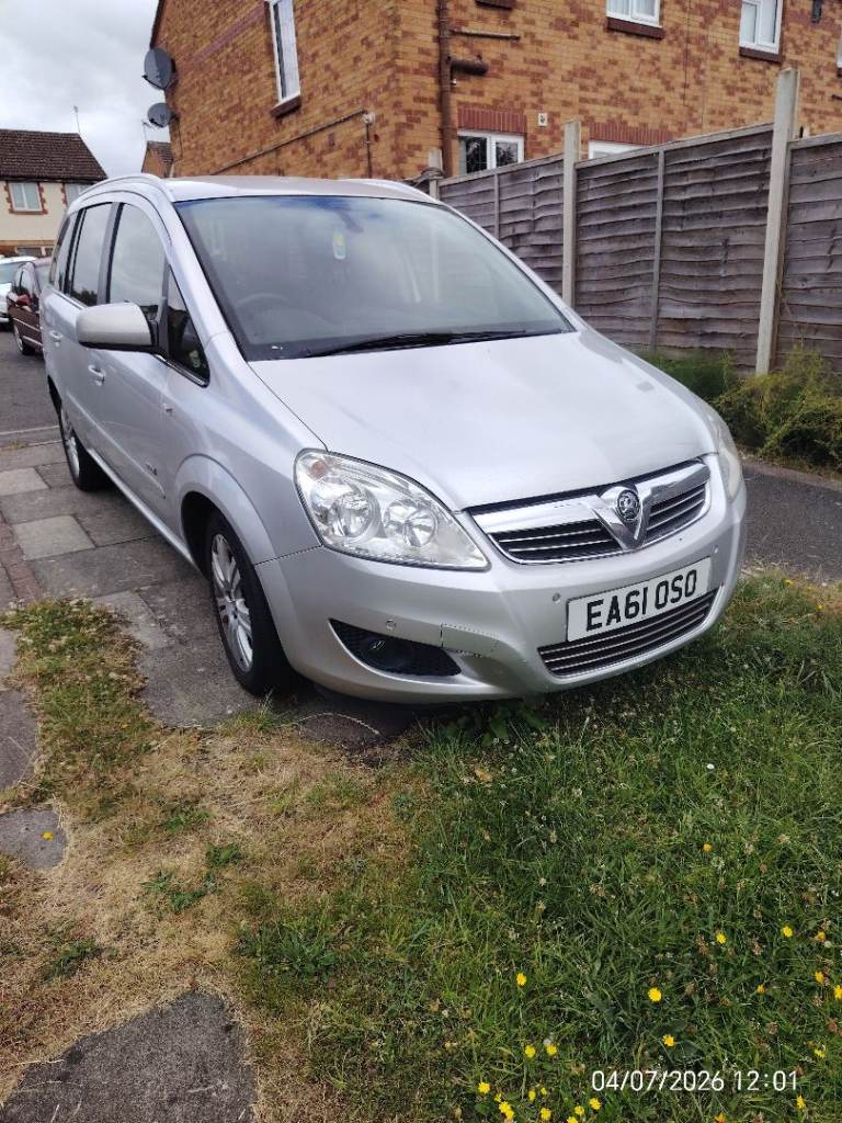 Vauxhall, ZAFIRA, MPV, 2011, Manual, 1686 (cc), 5 doors