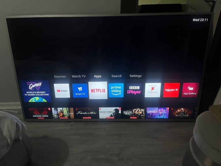 image for Philips 65” 4K Ultra HD Smart LED TV In Great Condition