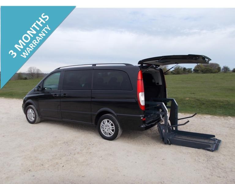 2009 MERCEDES-BENZ VIANO 6 SEAT WHEELCHAIR ACCESSIBLE DISABLED MOBILITY MINIBUS