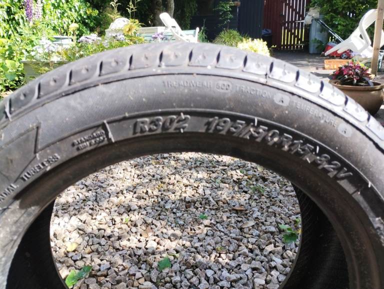 3 New tyres £25 ono