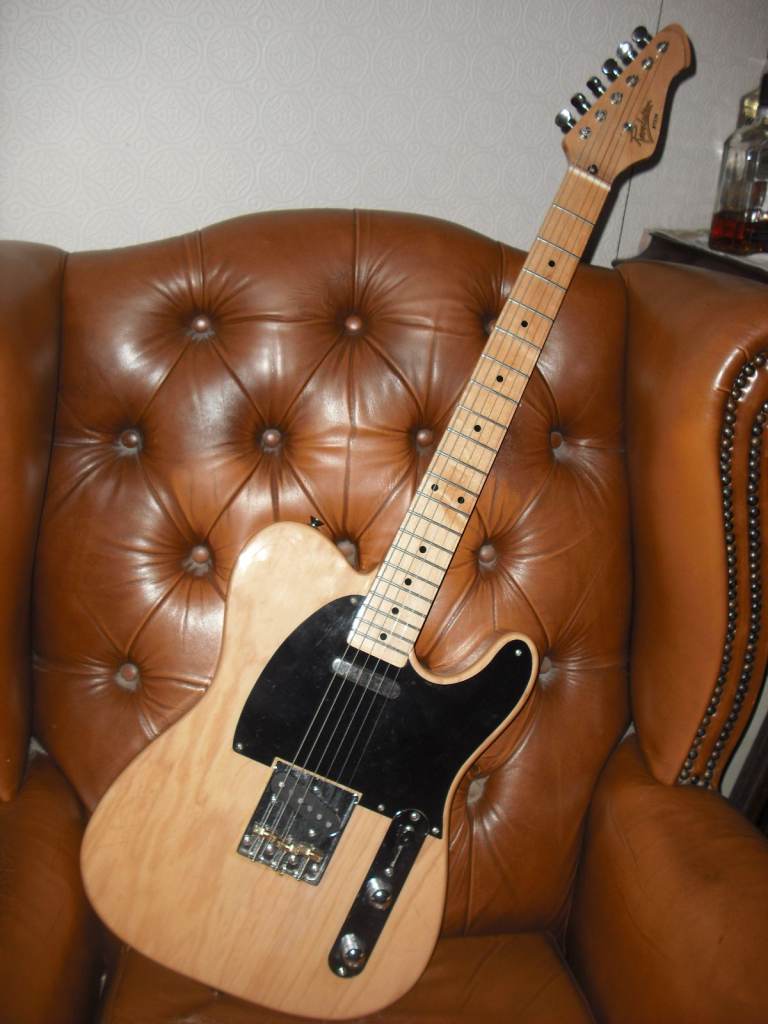 Revelation RTE54 telecaster electric guitar tele swamp ash