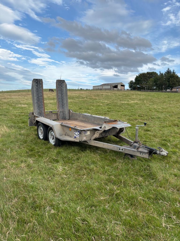 Ifor Williams plant trailer 