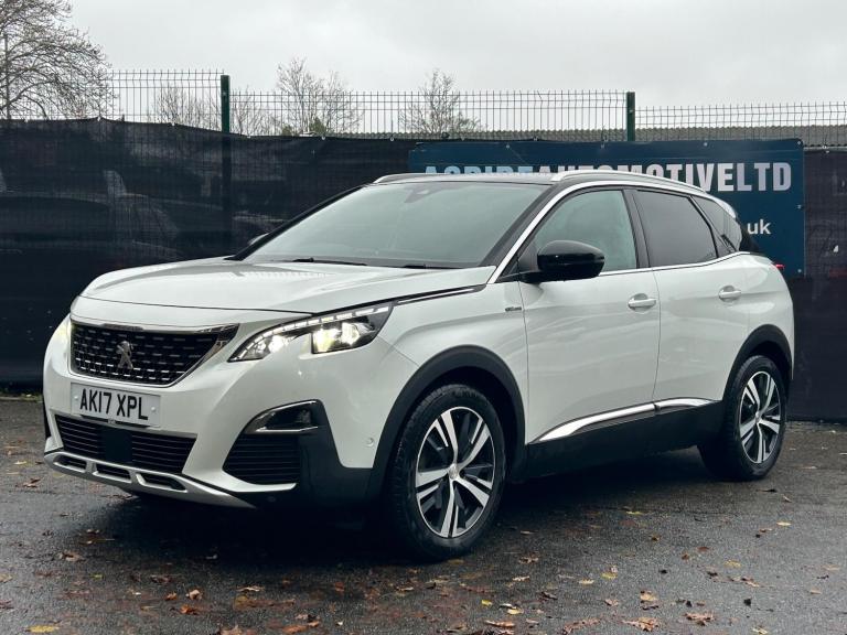 2017 Peugeot 3008 1.2 PureTech GT Line Euro 6 (s/s) 5dr HATCHBACK Petrol Manual