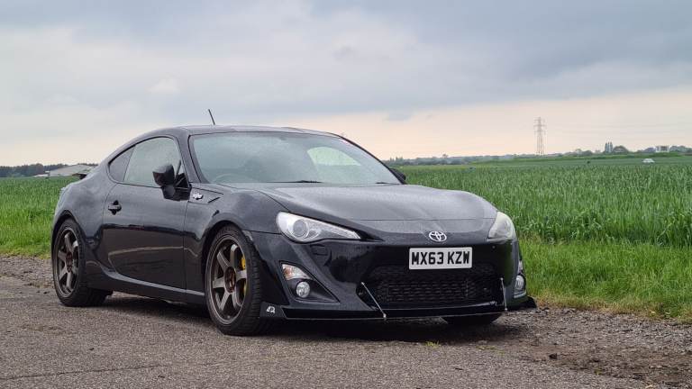 400BHP Built-Turbo Toyota GT86 Black - 2013