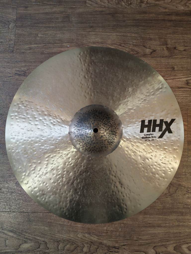 Sabian HHX Complex Medium Ride Cymbal 20" – Good Condition